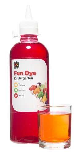 Kindy Liquid Fun Dye 500ml Pink EC